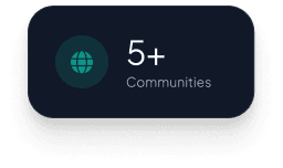 5+ Communities
